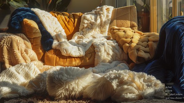 Achat de plaid polaire : quel tissu choisir ?