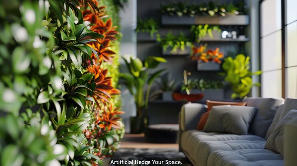 Haie artificielle : transformez votre espace