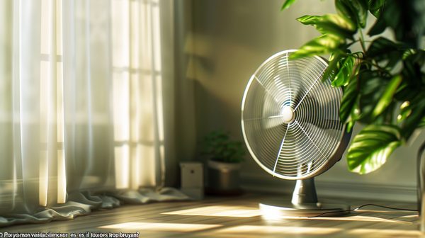 Pourquoi mon ventilateur silencieux est-il toujours trop bruyant ?